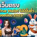 pg slot true wallet ฝากถอนไม่มีขั้นต่ํา